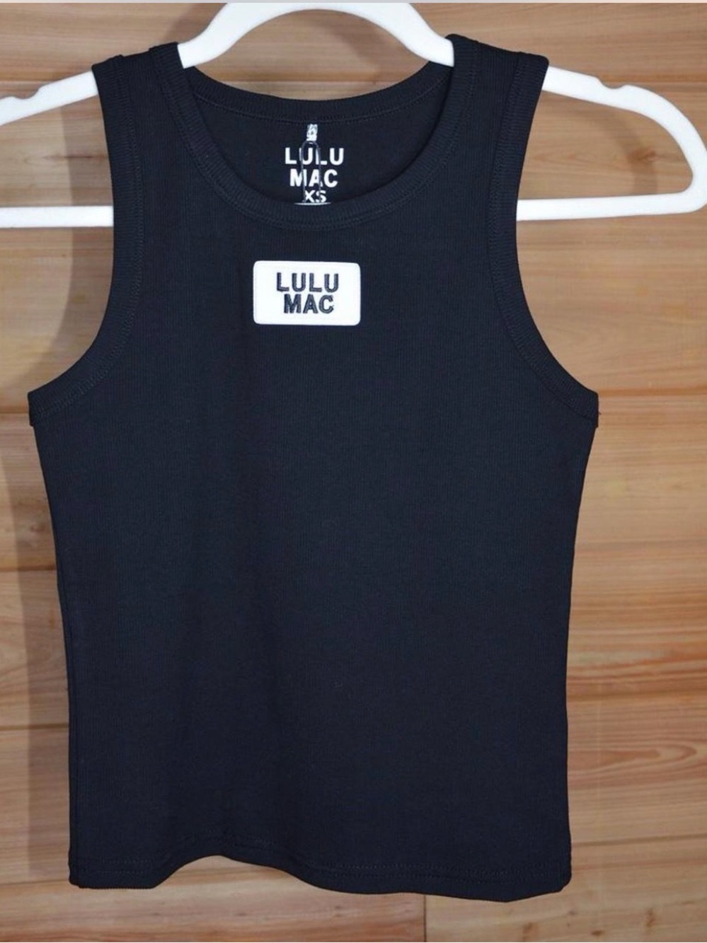 NWT Lulu Mac Black Tank Top